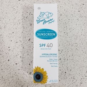 The green beaver sunscreen spf 40